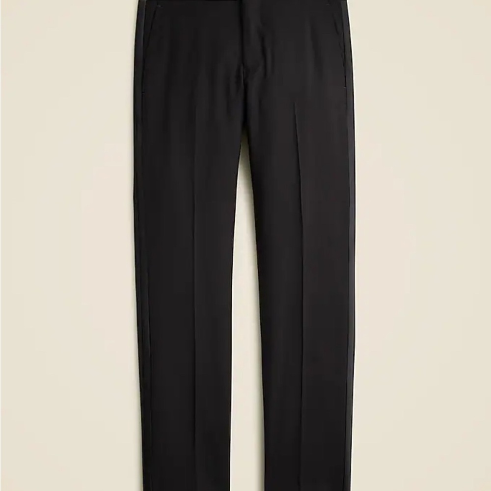 J. Crew Ludlow Slim-fit tuxedo pant in Italian wool